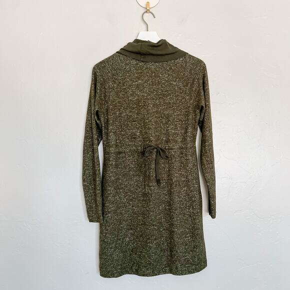 CAbi 4016 Olive Green Cowl Neck Solace Dress Extra Small - Picture 2 of 5
